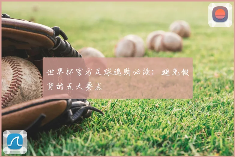 世界杯官方足球选购必读:避免假货的五大要点